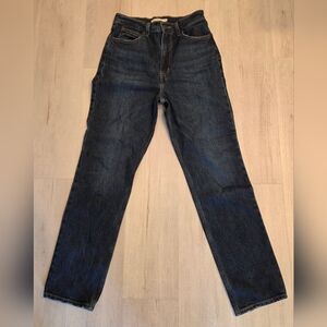 Levi’s 70s High Slim Straight Dark Denim Size 29 X 31